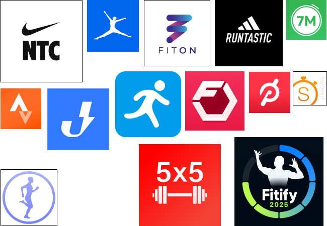 Top Free fitness and workout apps